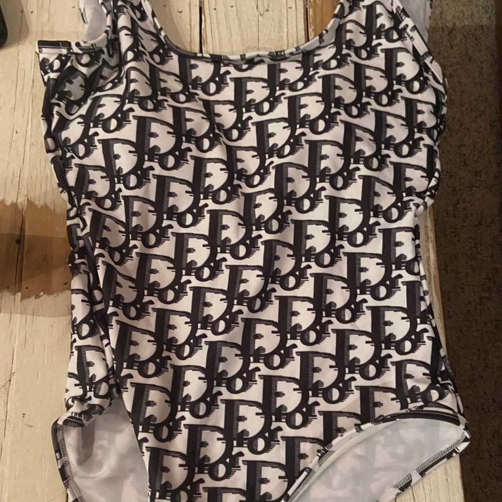 Christian Dior one piece Sz medium bathing suit